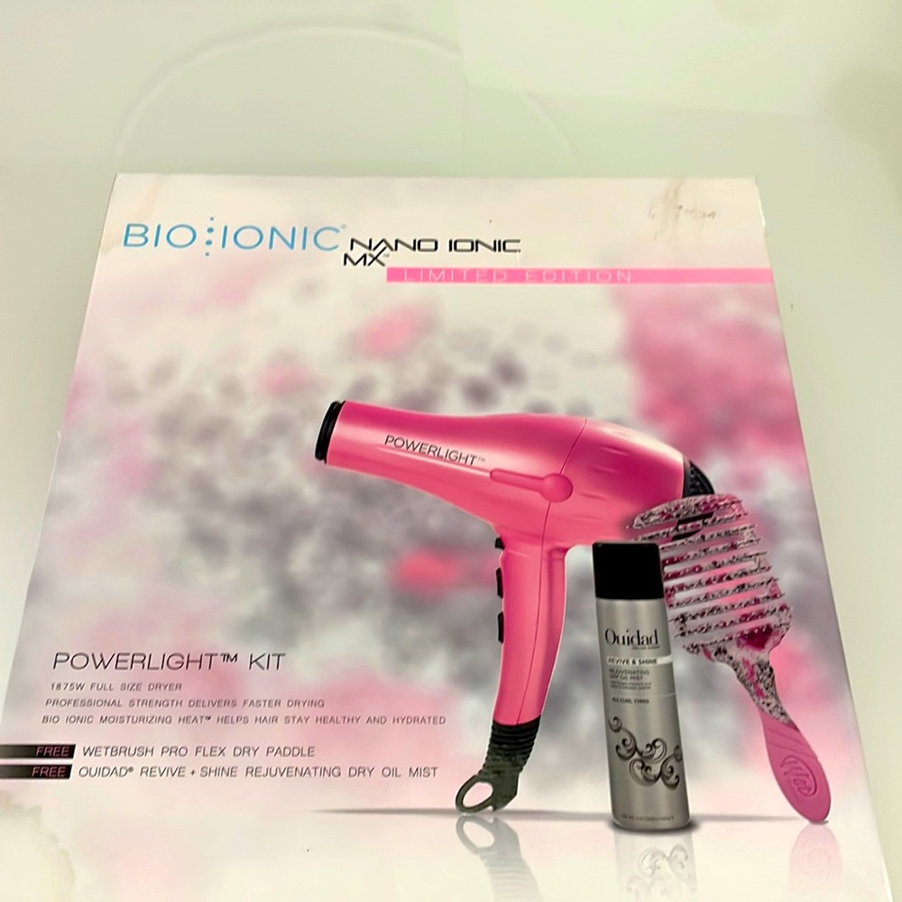 NWT Limited Edition BioIonic Nano Ionic MX set